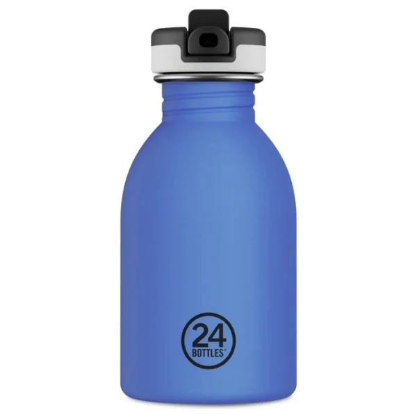 24 Bottles Kids Bottle Reactive Pembe/Mavi Paslanmaz Çelik Çocuk Su Matarası 250 Ml - Pembe - Mavi - Görsel 3