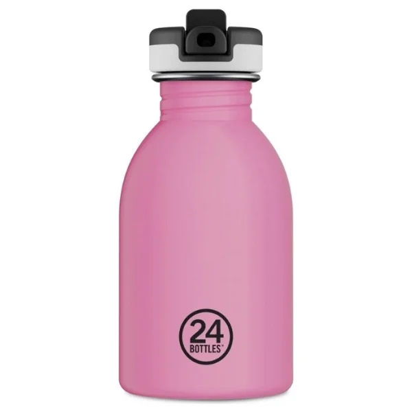 24 Bottles Kids Bottle Reactive Pembe/Mavi Paslanmaz Çelik Çocuk Su Matarası 250 Ml - Pembe - Mavi - Görsel 4