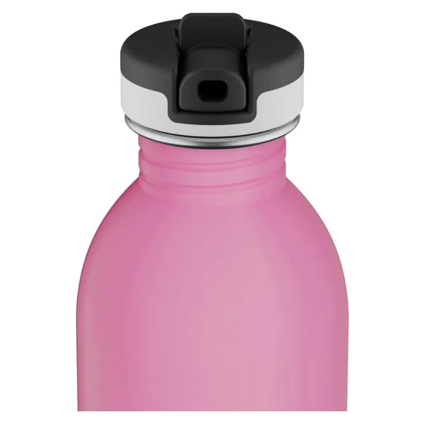 24 Bottles Kids Bottle Reactive Pembe/Mavi Paslanmaz Çelik Çocuk Su Matarası 250 Ml - Pembe - Mavi - Görsel 6