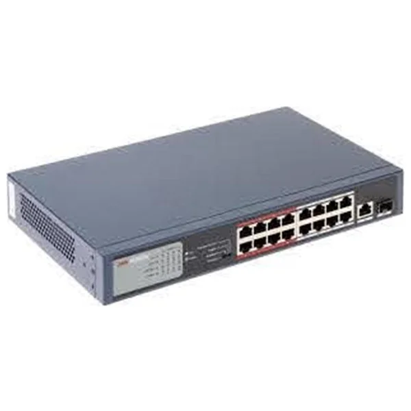 Hikvision Ds-3e1318p-Eı 16 Port 10/100/1000 Mbps Gigabit Switch - Görsel 2