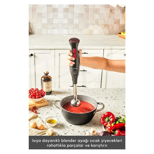 Karaca Pro Multimax 6 İn 1 Çok Amaçlı Mutfak Robotu/Blender Seti Black 2000 W - Görsel 4
