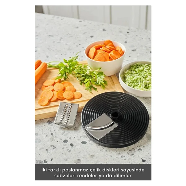 Karaca Pro Multimax 6 İn 1 Çok Amaçlı Mutfak Robotu/Blender Seti Black 2000 W - Görsel 8