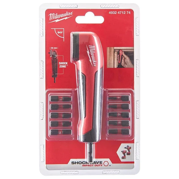 Milwaukee T4932471274 Vidalama Köşe Adaptörü - Görsel 3