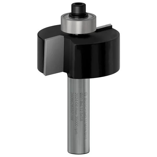 Bosch 2 608 628 Aksesuarı 350 Falzfraeser 8 Mm, B 9,5 Mm, L 12,7 Mm, G 54 Mm - Görsel 2
