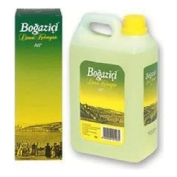 Boğaziçi Limon 80 Derece Bidon 950 Ml + Pet Şişe 400 Ml Kolonya - Görsel 2