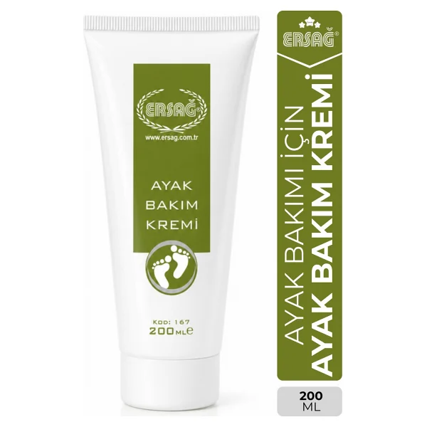 Ersağ Ayak Bakım Kremi 200 Ml - Görsel 3