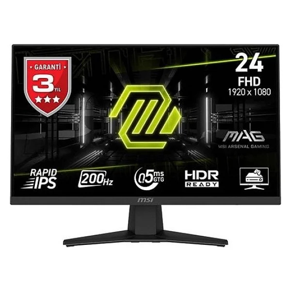Msı Mag 244f 23.8" 0.5 Ms Full HD Ips 200 Hz Oyuncu Monitörü - Görsel 6