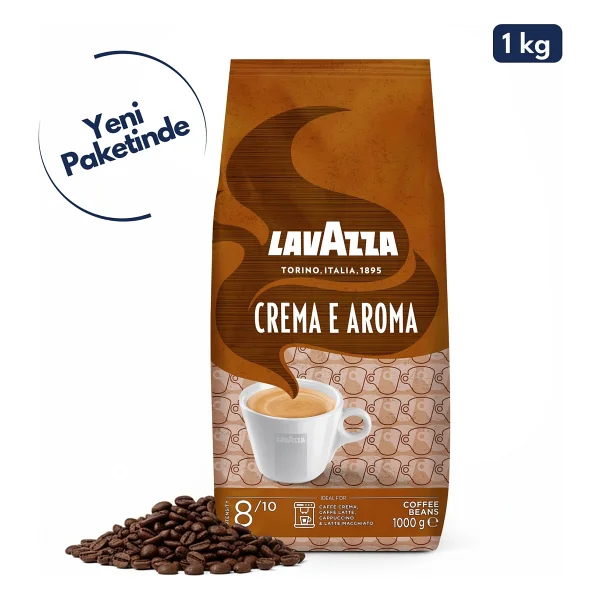 Lavazza Crema E Aroma Orta Kavrulmuş Çekirdek Kahve 1 Kg - Görsel 10