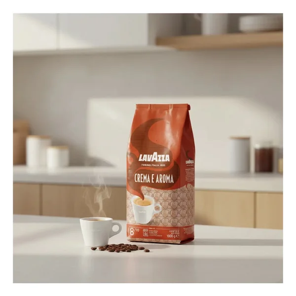 Lavazza Crema E Aroma Orta Kavrulmuş Çekirdek Kahve 1 Kg 6'lı - Görsel 3