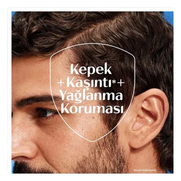 Head & Shoulders Mentol Ferahlığı 2'si 1 Arada 300 Ml Kepek Şampuanı - Görsel 5