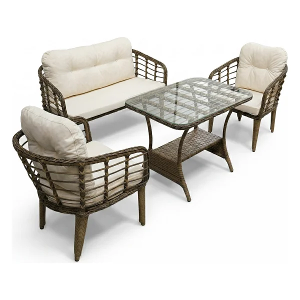 Tu Tienda Kartepe 2+1+1+Sehpa Rattan Bahçe & Balkon Takımı - Görsel 2