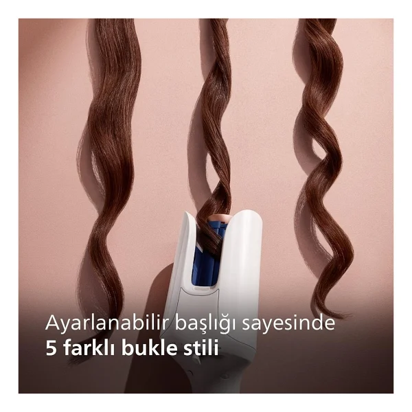 Philips WavePro BHB968/00 Otomatik Saç Maşası - Görsel 3