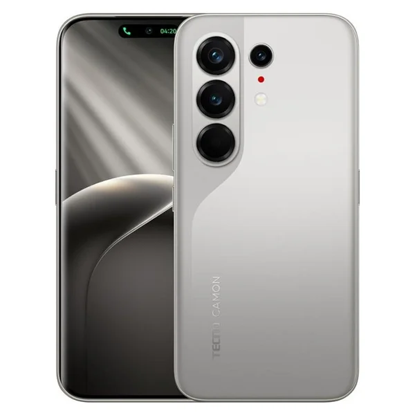 Tecno Camon 50 Ultra 256 GB 8 GB Titanyum - Görsel 7