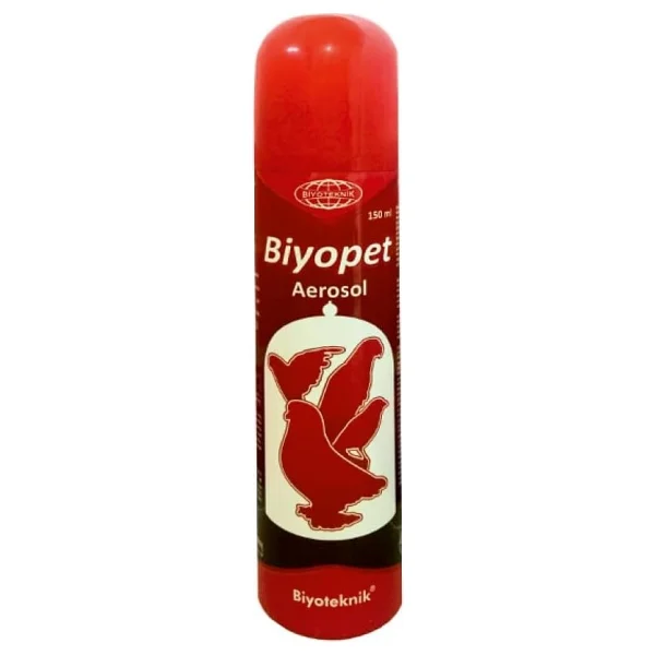 Biyopet Aerosol Kuş Parazit Spreyi (Kedi, Köpek Ve Kuş Kafeslerinde Bit, Pire Tarzı Parazitlerden Korunmak Amaçlı Etkili Bir Parazit Spreyidir) - Görsel 2