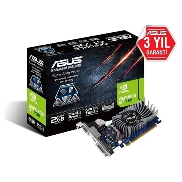 Asus Gt 730 Gt730-Sl-2gd5-Brk 64 Bit Gddr5 2 GB Ekran Kartı - Görsel 8