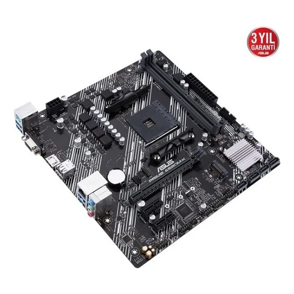 Asus Prime A520m-K AMD Am4 DDR4 Micro Atx Anakart - Görsel 9