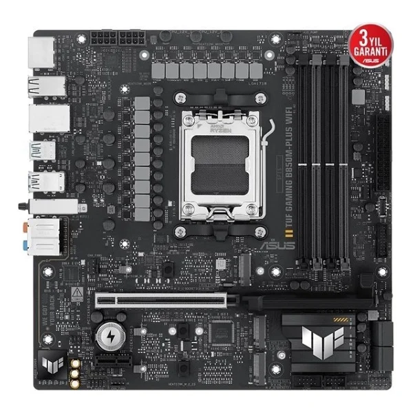 Asus TUF Gaming B850M-PLUS AMD AM5 DDR5 Micro ATX Anakart - Görsel 3