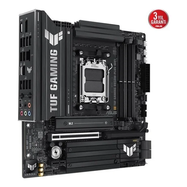 Asus TUF Gaming B850M-PLUS AMD AM5 DDR5 Micro ATX Anakart - Görsel 4