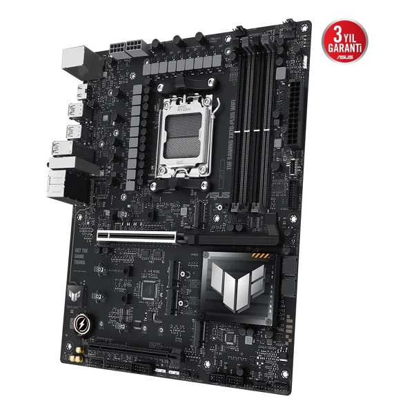 Asus Tuf Gaming X870-Plus Wi-Fi AMD Am5 DDR5 Atx Anakart - Görsel 4