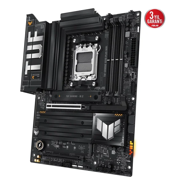 Asus Tuf Gaming X870-Plus Wi-Fi AMD Am5 DDR5 Atx Anakart - Görsel 5