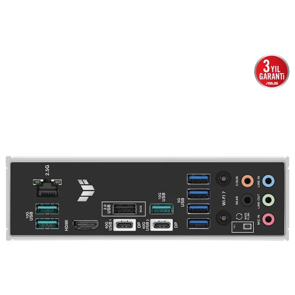 Asus Tuf Gaming X870-Plus Wi-Fi AMD Am5 DDR5 Atx Anakart - Görsel 8