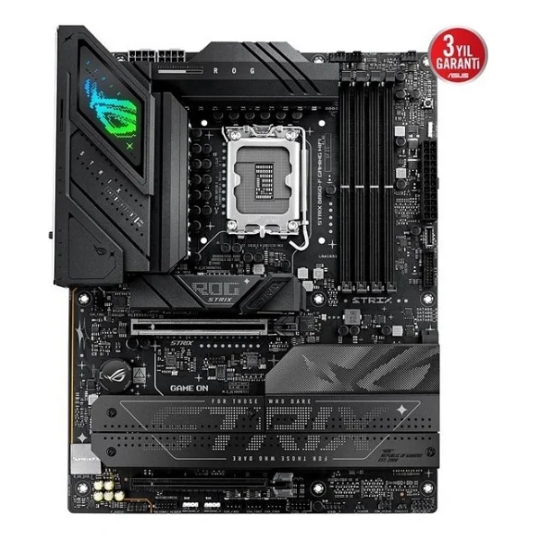 Asus Rog Strix B860-F Gaming Wi-Fi Intel Lga1851 DDR5 Atx Anakart - Görsel 2