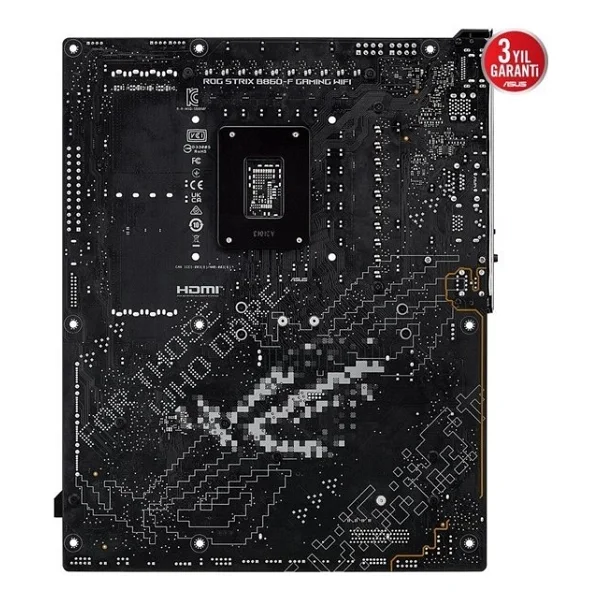Asus Rog Strix B860-F Gaming Wi-Fi Intel Lga1851 DDR5 Atx Anakart - Görsel 3