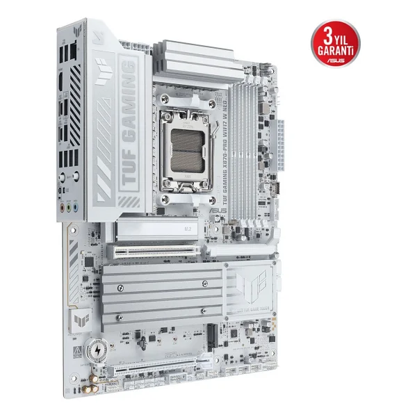 Asus Tuf Gaming X870-Pro Wıfı7 W Neo AMD Am5 DDR5 Atx Anakart - Görsel 3