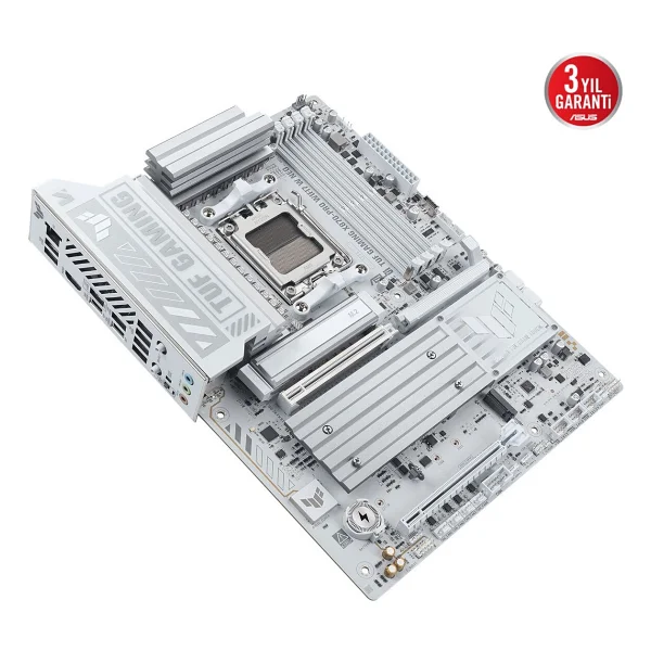 Asus Tuf Gaming X870-Pro Wıfı7 W Neo AMD Am5 DDR5 Atx Anakart - Görsel 6