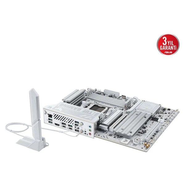 Asus Tuf Gaming X870-Pro Wıfı7 W Neo AMD Am5 DDR5 Atx Anakart - Görsel 8