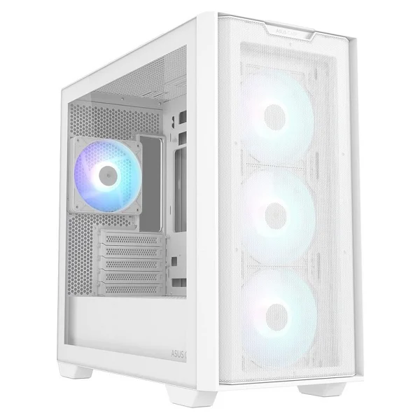 Asus A21 Plus Argb Fanlı Beyaz Micro Atx Oyuncu Kasası - Görsel 2