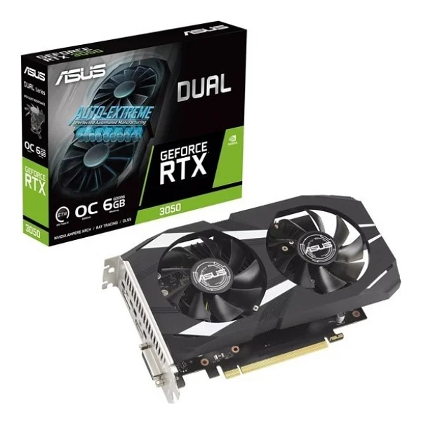 Asus RTX 3050 Dual Oc Edition Dual-Rtx3050-O6g 96 Bit Gddr6 6 GB Ekran Kartı - Görsel 8