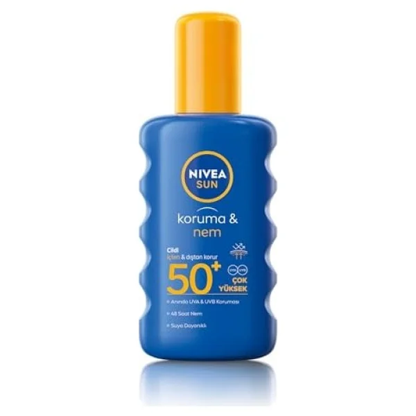 Nıvea Güneş Koruyucu & Nemlendirici Sprey Gkf50 200 Ml + Nıvea Soft 75 Ml El Kremi - Görsel 3