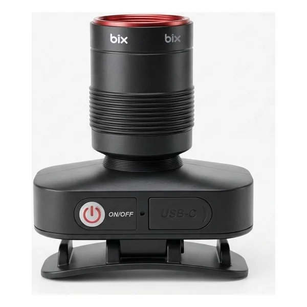 Bix Bxt1fl Şarj Edilebilir 10w Kafa Feneri - 750 Lümen, 2500 mAh, 4 Işık Modlu Zooming Özellikli LED Kafa Lambası Headlight - Görsel 2