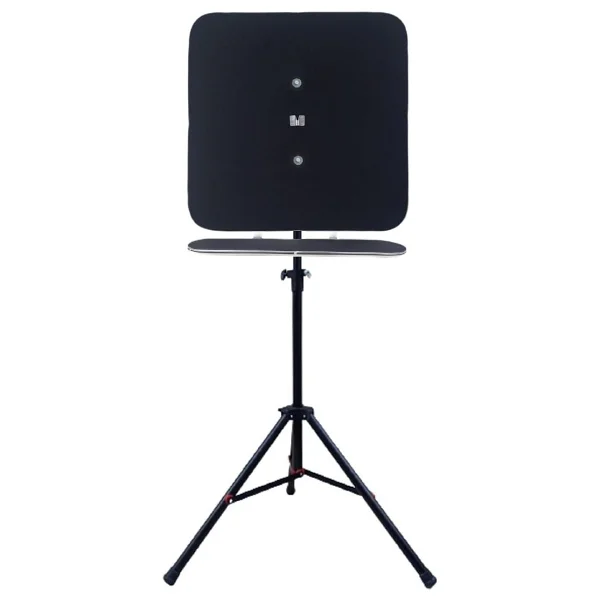 Raf Düzenekli Tripod Ayaklı Kare Dart Arkalık. Siyah - Görsel 4