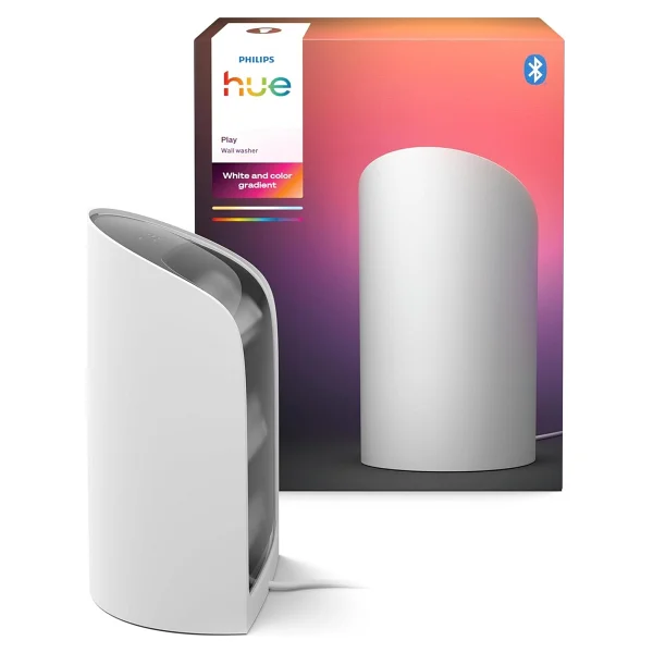 Philips Hue Play Flare 8720169339651 Beyaz Akıllı Masa Lambası - Görsel 9