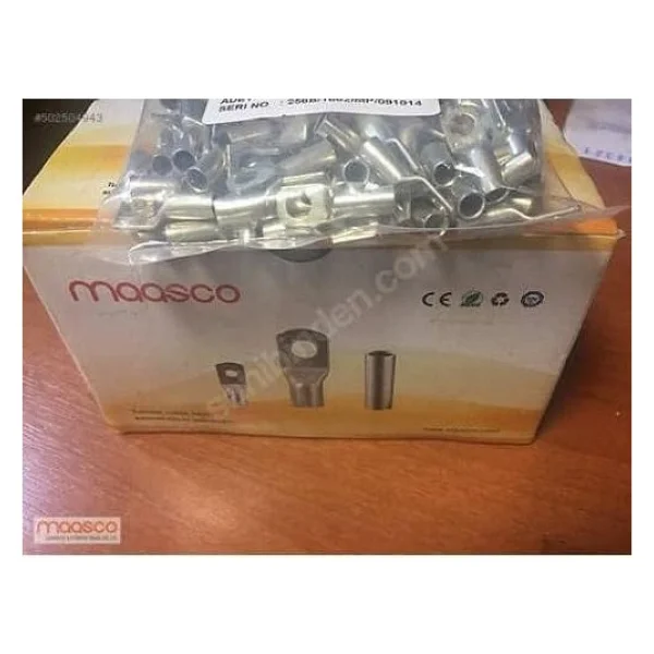 maasco SKP bakir Kablo Pabucu 25mm M10 (100 Adet) - Görsel 2