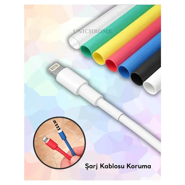 328 Parça Kutulu Heat Shrink Makaron Daralan Kablo Tamir Seti - Globe Elektrik Bant Hediyeli - Görsel 3