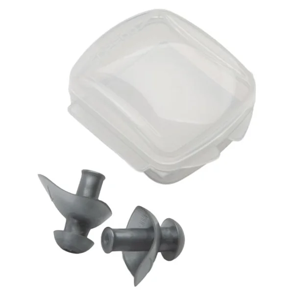 Speedo Üniseks Yetişkin Ergo Swimming Earplug Yüzme Kulak Tıkaçları, Gri, Tek Beden - Görsel 3