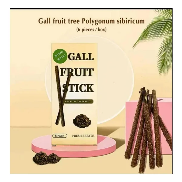 Tineke 6 Adet Doğal Meyve Aromalı Matatabi Çubuğu Catnip Stick Kedi Catnip Dalı Gall-Fruıt-Stick - Görsel 3
