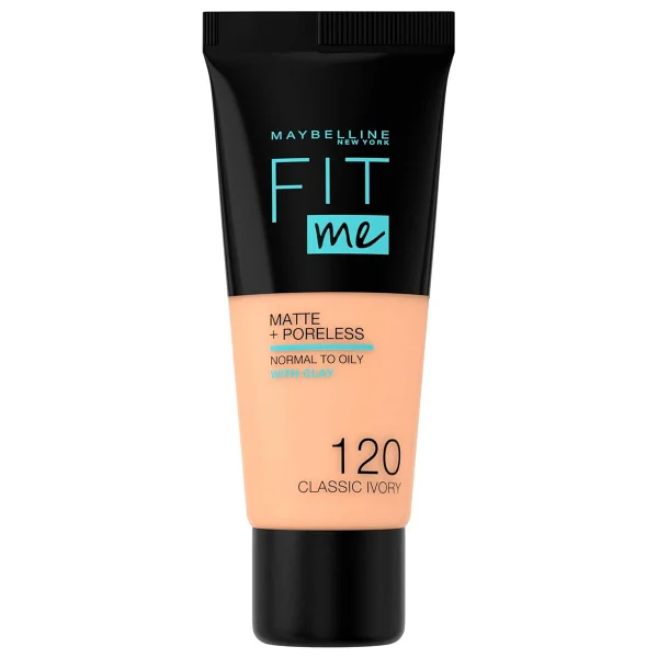 Maybelline Fit Me Matte + Poreless 120 Classic Ivory 30 Ml Likit Fondöten - Görsel 4