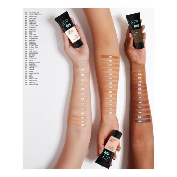 Maybelline Fit Me Matte + Poreless 120 Classic Ivory 30 Ml Likit Fondöten - Görsel 2