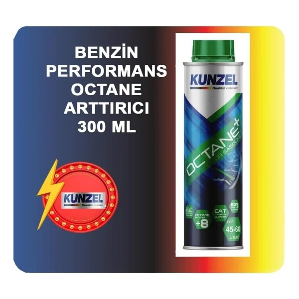 Kunzel Benzin Oktan Performans Artırıcı 300 Ml - Görsel 2