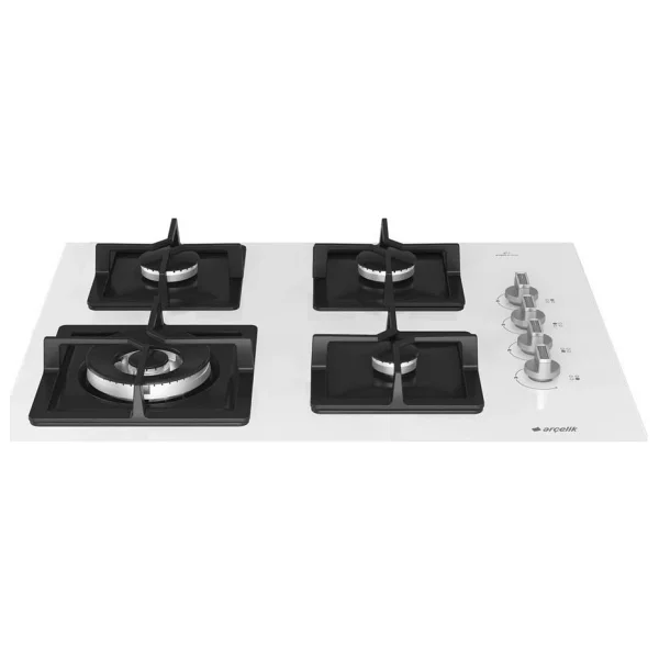 Arçelik Ocd K 651 Dwyb Wok Gözlü Beyaz Ankastre Ocak - Görsel 2