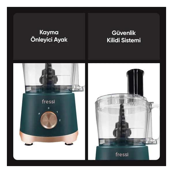 Fressi FR-PBL02 Armonia 1200 W Mutfak Robotu - Görsel 5