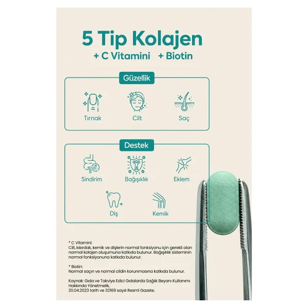 İcollagen Prebiyotik Lif Ve Kolajen 60 Tablet - Görsel 8
