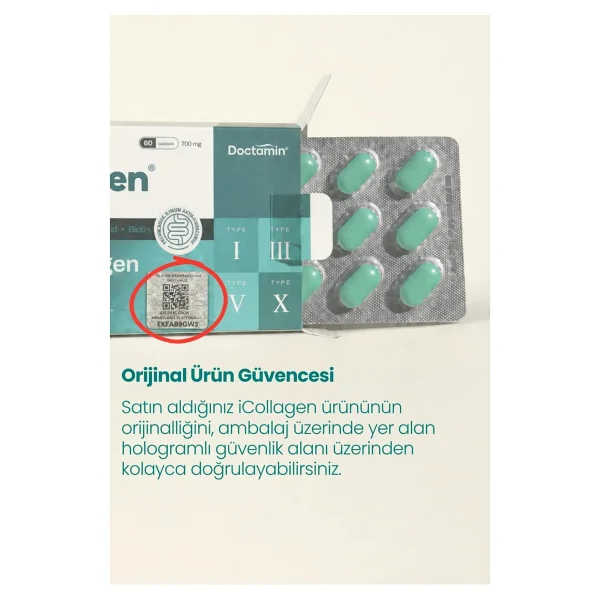 İcollagen Prebiyotik Lif Ve Kolajen 60 Tablet - Görsel 6