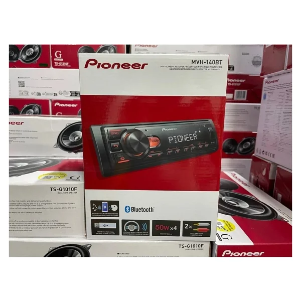 Pıoneer MVH-140BT Bluetooth USB li Oto Teyp - Görsel 2