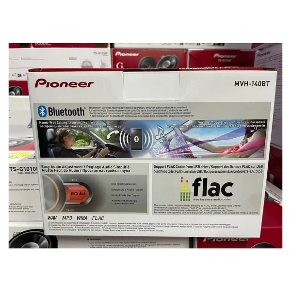 Pıoneer MVH-140BT Bluetooth USB li Oto Teyp - Görsel 7