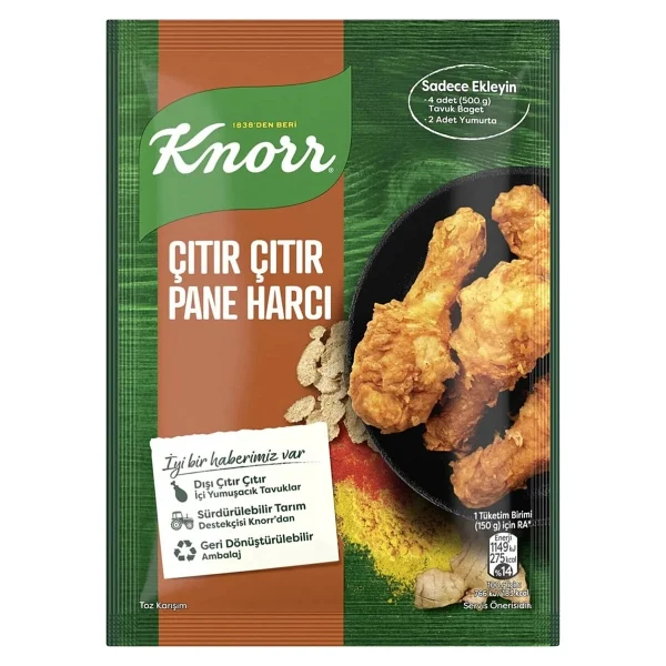 Knorr 90 Gr Çıtır Pane Harcı - Görsel 3
